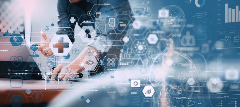 business technology hands healthcare v1